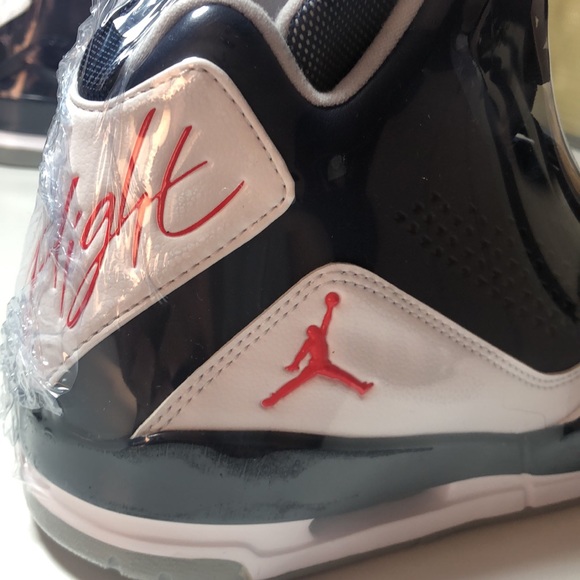 Jordan Flight SC-3 Midnight Navy, Red Jumpman Men’s shoes Size 10 - Picture 2 of 8